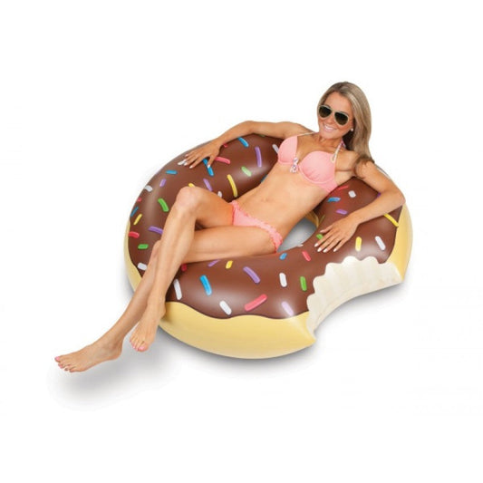 Giant Pool Float Strawberry Donut